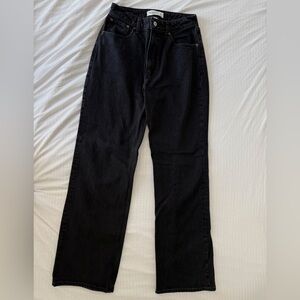 Abercrombie & Fitch High Rise Straight Leg Jeans | Relaxed Fit |Size 27/4R